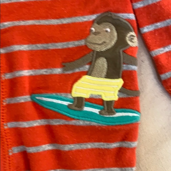 Set of 2 Carters long sleeve button down onesies - Picture 3 of 5